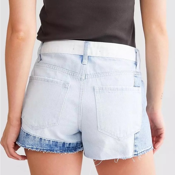 High Rise Pieced Short - Picture 3 of 8